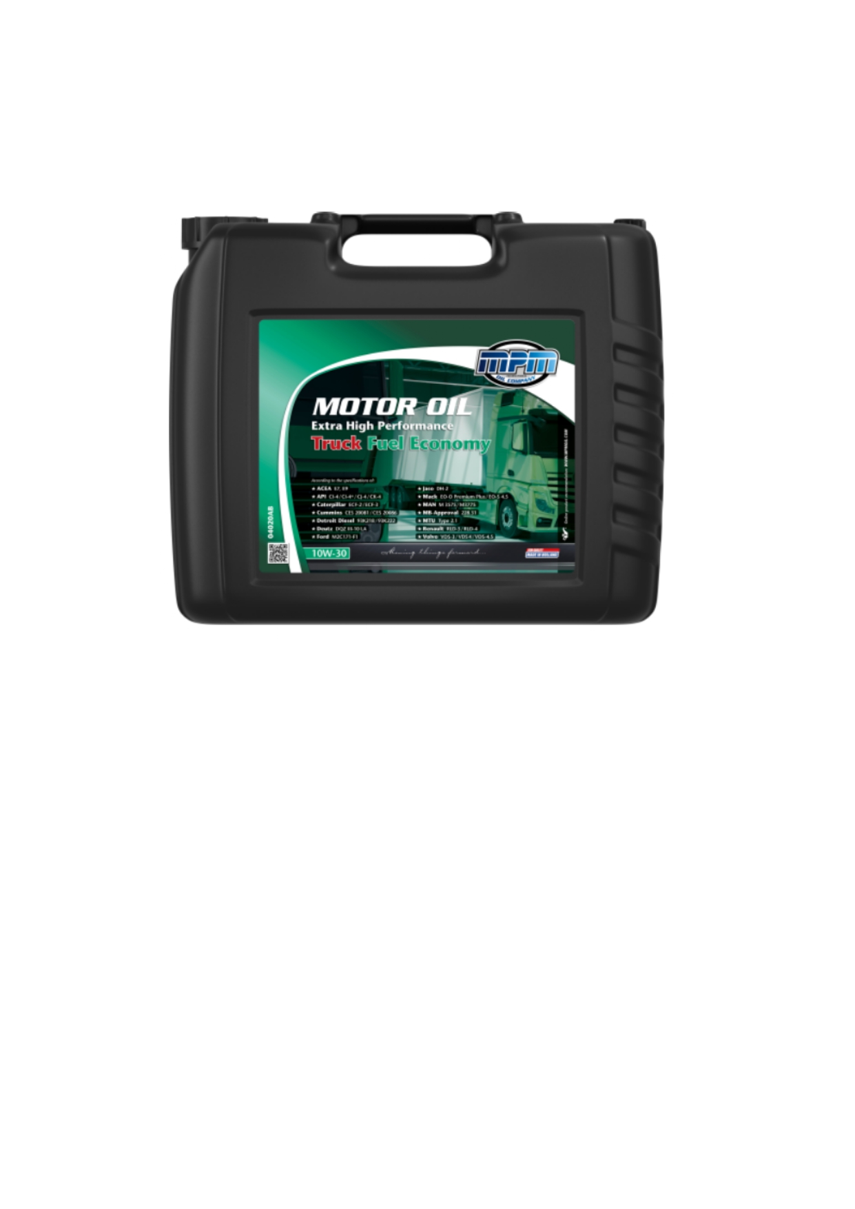 Олива моторна MPM 10W-30 Extra HP Truck Fuel Economy
